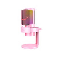 Micrófono Ampligame USB Fifine A8 Pink